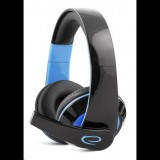 Esperanza CONDOR mikrofonos sztereó gamer fejhallgató fekete-kék (EGH300B) (EGH300B) - Fejhallgató