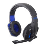 Esperanza EGH450 Avanger Jack 3.5mm fekete-kék vezetékes mikrofonos gamer fejhallgató