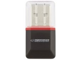 Esperanza microSD kártyaolvasó USB2.0, fekete