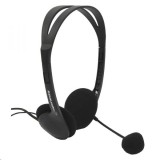 Esperanza SCHERZO mikrofonos sztereó fejhallgató fekete (EH102) (EH102) - Fejhallgató