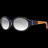 Esprit, eredeti, ovális lencsés női napszemüveg, fekete-narancssárga szárral