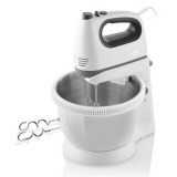 ETA 205290000 Crema II Max 400 W, 5 sebesség, turbo, 3.4 l Fehér-Szürke tálas mixer