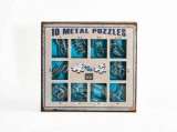 Eureka Ördöglakat 10 Metal Puzzle Set - kék