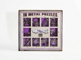 Eureka Ördöglakat 10 Metal Puzzle Set - lila