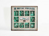 Eureka Ördöglakat 10 Metal Puzzle Set - zöld