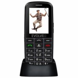 EVOLVEO EasyPhone EP-550 2,4" fekete mobiltelefon