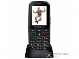 Evolveo Easyphone EP-550 Senior Mobiltelefon, Kártyafüggetlen, Fekete