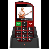 Evolveo EasyPhone FM Dual-Sim mobiltelefon piros (EP-800-FMR) (EP-800-FMR) - Mobiltelefonok