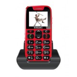 Evolveo ep-500 easy phone mobiltelefon piros sgm ep-500-red