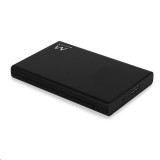 Ewent  2,5" külső merevlemez ház USB 3.1 fekete (EW7044) (EW7044) - HDD Dokkoló