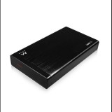 Ewent EW7055 R2 3,5" külső merevlemez ház USB 3.0 fekete (EW7055 R2) - HDD Dokkoló
