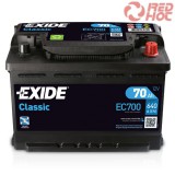 Exide Classic Akkumulátor 70Ah/640A 278*175*190