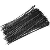 Extol kábelkötegelő 2,5×150mm 100db, fekete nylon