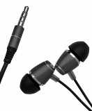 Ezone Vezetékes Fülhallgató, beépitett mikrofonnal, hívásfogadás, 3,5mm jack sztereó, fekete