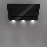 Falmec Quasar Evo Glass 600 fekete fali páraelszívó