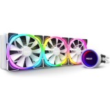 Fan NZXT - Kraken X73 RGB - Vízhűtés - 360mm - fehér - RL-KRX73-RW (RL-KRX73-RW) - Processzor hűtő