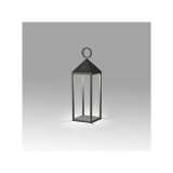 FARO ARGUS kültéri asztali lámpa, érintőkapcsolóval, szürke, 3000K melegfehér, beépített LED, 2W, IP54, 70784