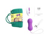 FEELZTOYS Twisty - forgó vibrációs tojás (lila)