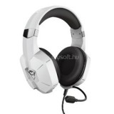 Fejhallgató - GXT 323W Carus PS5 (mikrofon; hangerőszabályzó; 3.5mm jack; nagy-párnás; fehér; PS4, PS5, Xbox, PC) (TRUST_24258)