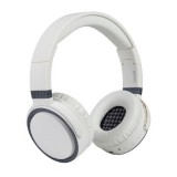 Fejhallgató, vezeték nélküli, Bluetooth, mikrofon, MAXELL B-52, fehér (MXFBT52W)