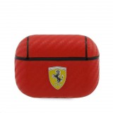 Ferrari Apple Airpods Pro piros tok (FESAPCARE) (FESAPCARE) - Fülhallgató tok