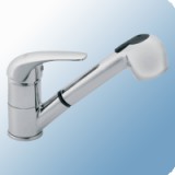 Ferro Vasto egykaros álló mosogató csaptelep kihúzható zuhanyfejjel