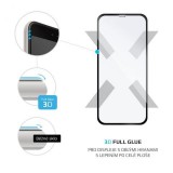 FIXED 3D Full-Cover Apple iPhone XS Max/11 Pro Max edzett üveg kijelzővédő fekete kerettel (FIXG3D-335-BK) (FIXG3D-335-BK) - Kijelzővédő fólia