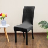 Forcheer SzékHuzat teljes székre (bársonyos, fekete)