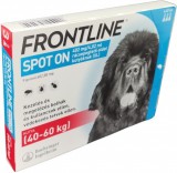 Frontline Spot On kutyáknak XL (40-60 kg) (4.02 ml / pipetta | 3 pipetta)