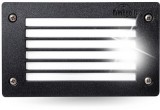 Fumagalli LETI 200 GL LED GX53 Kültéri beépíthető falilámpa Fekete
