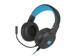 FURY NFU-1585 fejhallgató és headset Vezetékes Fejpánt Gaming Fekete, Kék