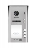 FUTURA 3 lakásos videó kaputelefon kamera egység, színes, 2.0 MP 1/27" halszem kamera, proxy olvasóval