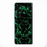 Galaxy Z Fold 5 - Zöld füstcsíkos fólia