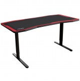 Gamer asztal nitro concepts d16m 1600 x 800 mm carbon red nc-gp-dk-005