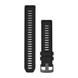 Garmin óraszíj (Instinct 2) szilikon, 22mm fekete (010-13105-06) (010-13105-06) - Szíj
