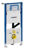 Geberit Duofix szerelőelem, falsík alatti öblítőtartállyal,védőcsővel, szagelszívási lehetőséggel, hangcsillapító készlettel