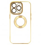 Gegeszoft Beauty Case - Apple iPhone 14 Pro Max (6.7) kameravédős szilikon tok fehér