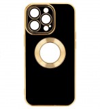 Gegeszoft Beauty Case - Apple iPhone 14 Pro Max (6.7) kameravédős szilikon tok fekete
