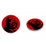 Gegeszoft Star Wars vezeték nélküli töltő - Darth Vader 002 micro USB adatkábel 1m 9V/1.1A 5V/1A piros (SWCHWVAD002) 10W