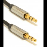 Gembird Cablexpert 3.5 mm sztereo audio kábel 0.75m (CCAP-444-0.75M) (CCAP-444-0.75M) - Audió kábel