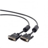 Gembird Cablexpert DVI kábel, single link 1,8 m, fekete (CC-DVI-BK-6)