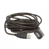 Gembird Cablexpert USB 2.0 aktív hosszabbító kábel 10m (UAE-01-10M) (UAE-01-10M) - Átalakítók