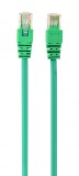 Gembird CAT5e U-UTP Patch Cable 1m Green PP12-1M/G