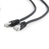 Gembird FTP CAT6A patch kábel 0.5m fekete (PP6A-LSZHCU-BK-0.5M) (PP6A-LSZHCU-BK-0.5M) - UTP