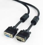 Gembird Premium VGA apa - VGA anya 1.8m fekete kettős árnyékolású kábel