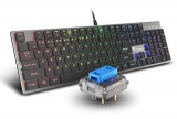 Genesis Thor 420 RGB Mechanical Slim Gaming keyboard Grey US NKG-1587