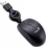 Genius egér Micro Traveler Fekete USB V2 (31010125100)