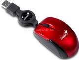 Genius egér Micro Traveler Piros USB V2 (31010100103)