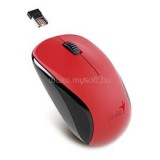 Genius Egér - NX-7000 (Vezeték nélküli, USB, 3 gomb, 1200 DPI, BlueEye, piros) (31030109110)