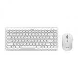 Genius LuxeMate Q8000 Stylish Wireless Keyboard & Mouse Combo White HU 31340013415